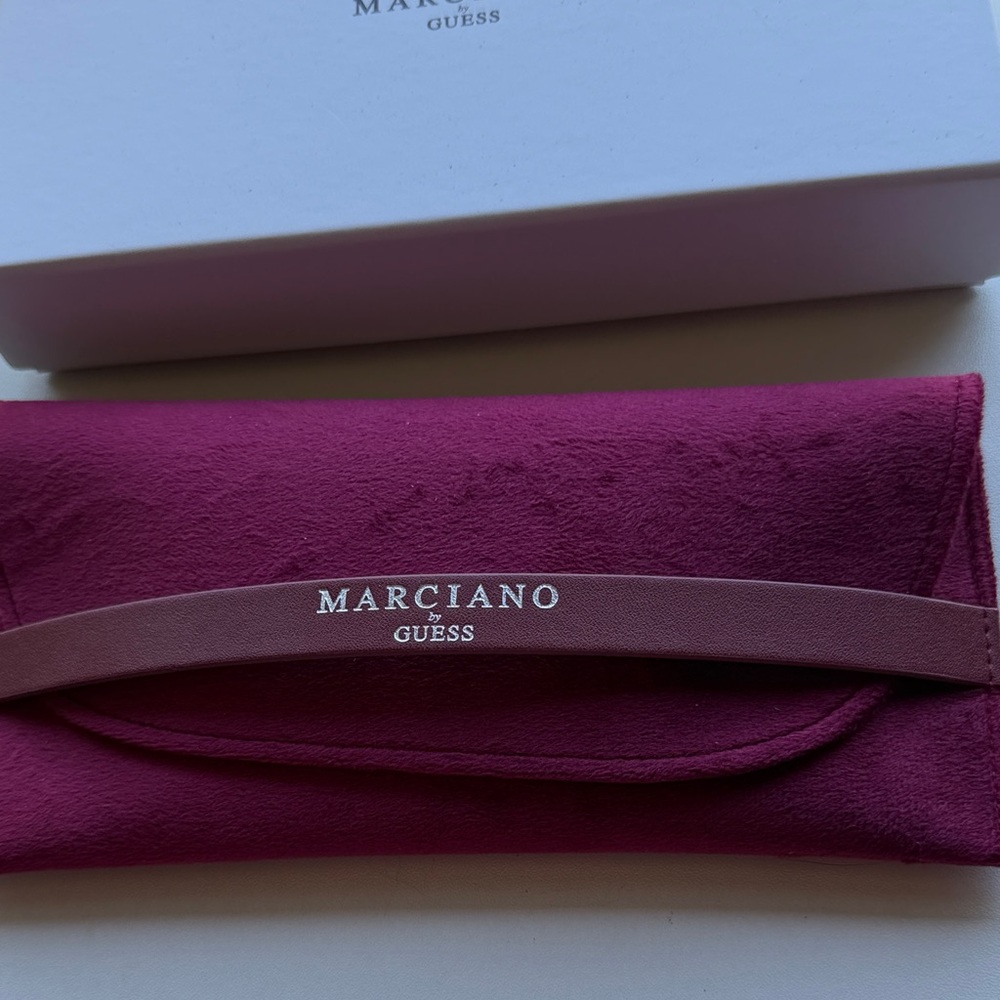 Marciano Two-Tone Gray Tortoiseshell Eyeglasses - Picture 5 of 9